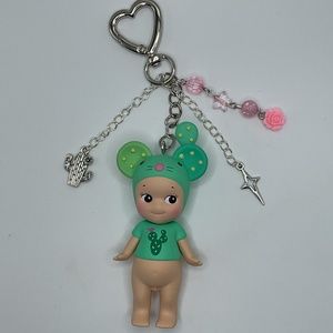 Cactus Mouse Sonny Angel keychain